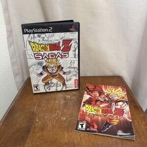 Dragon‎ Ball Z: Sagas (Sony PlayStation 2 PS2, 2005) Complete CIB! Tested